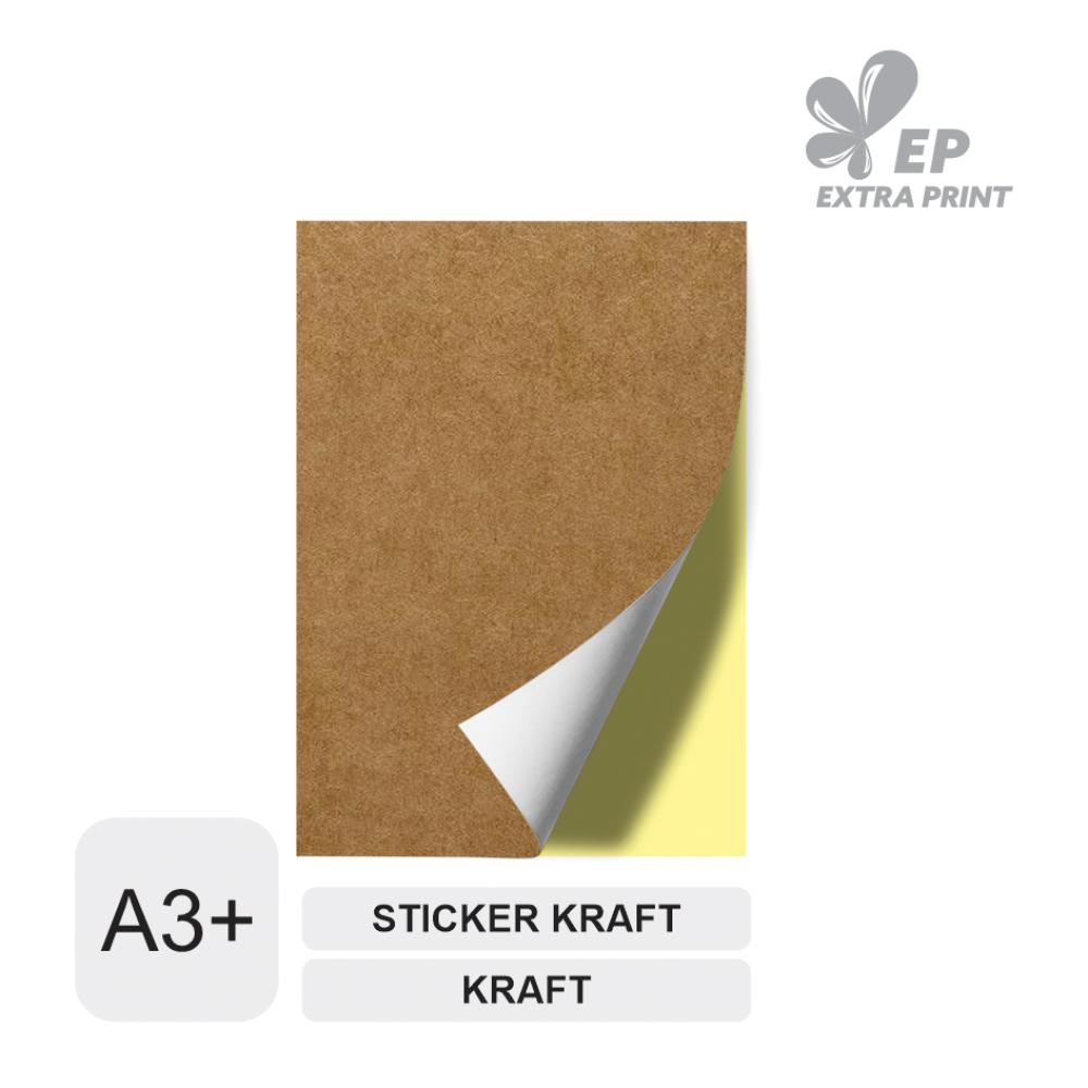 Cetak Digital A3+ Sticker Kraft