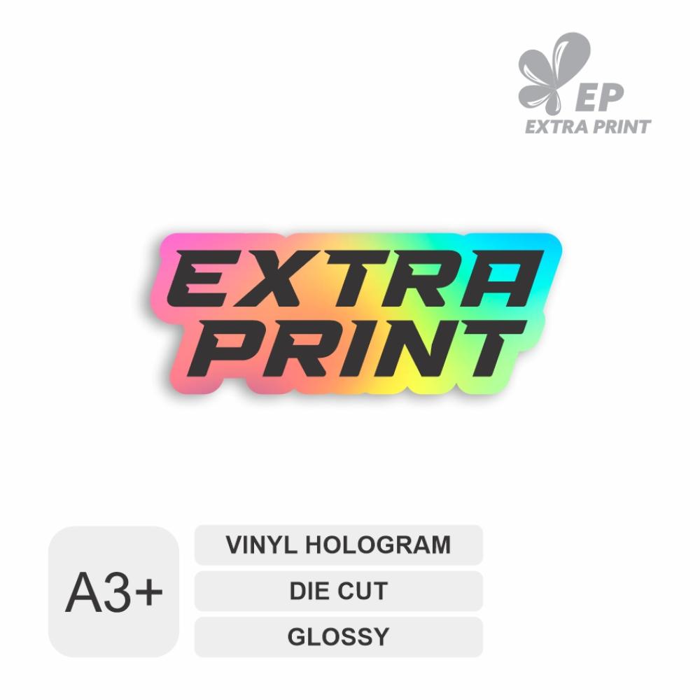 Print & Die Cut A3+ Sticker Vinyl Hologram